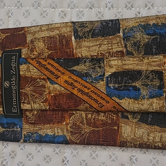 Ermenegildo Zegna Silk Tie, Silk - Picture 5 of 8